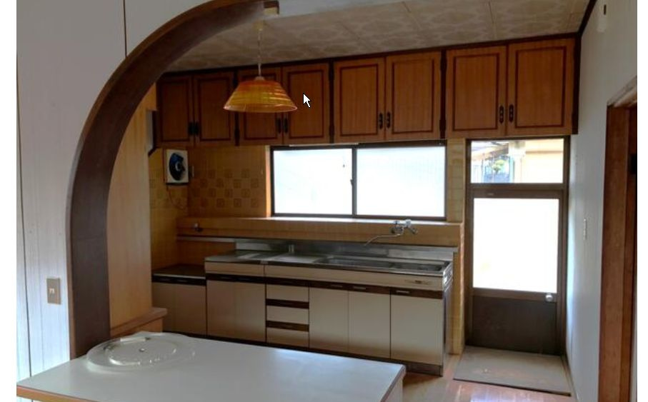 都城市蓑原町の中古一戸建のキッチン