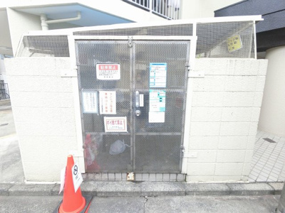 【その他共用部分】 | ニックハイム佃野 | ゴミ置場です。
