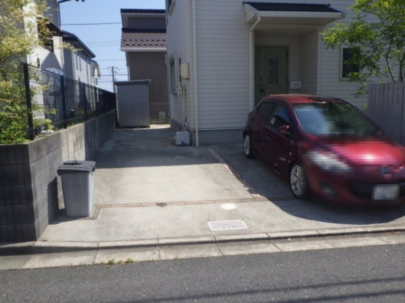 中古戸建　　伴北７丁目 台の駐車場