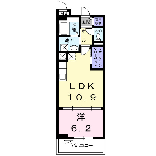 【間取り】 | ヴィシュランティ | 間取図
