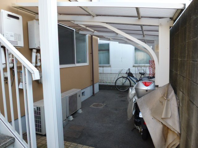倉敷市連島中央４丁目のアパートのその他共用部分|自転車置き場