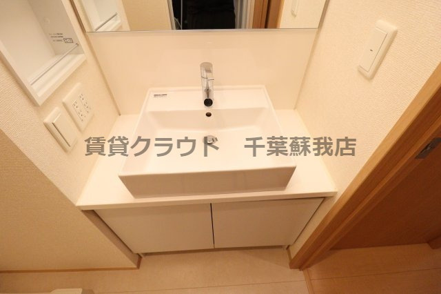 ハイツ西五所の独立洗面台|独立洗面化粧台付き
