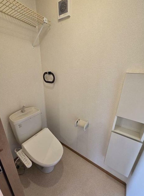フラッツァ白山B棟のトイレ