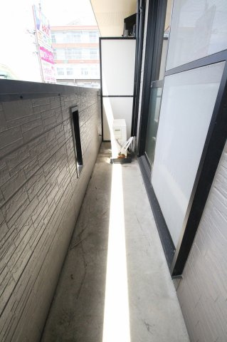 ガーデンKH5のバルコニー|お洗濯にも便利なバルコニー付き