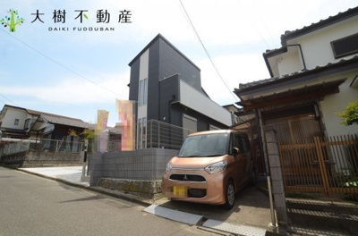 【前面道路含む現地写真】 | 海老名市国分寺台5丁目　新築戸建て　全１棟　【仲介手数料無料】