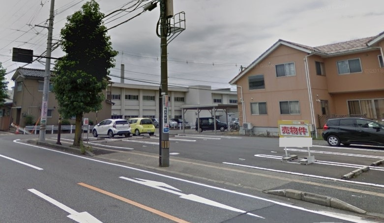 福井市光陽3丁目　土地の前面道路含む現地写真