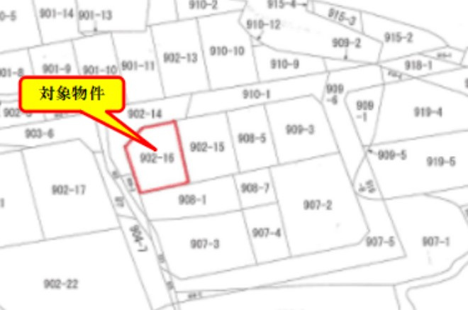あわら市春宮３丁目　土地の土地図