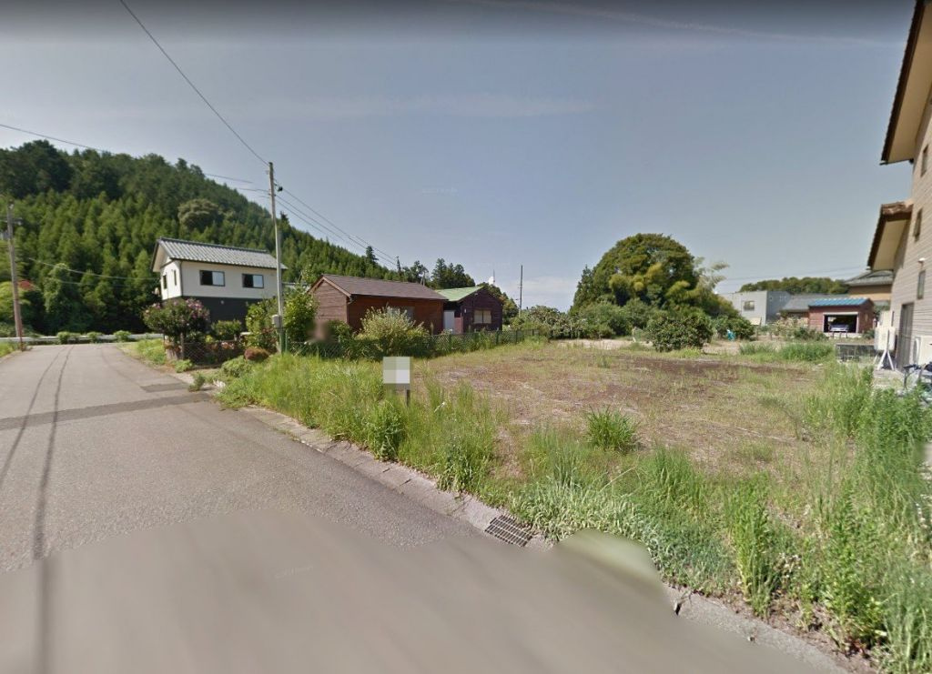 福井市小野町　分譲地A-6の前面道路含む現地写真