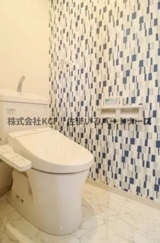リーベルコートのトイレ|シンプルで使いやすいトイレです