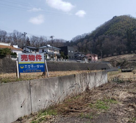 鯖江市吉江町　売り土地の外観