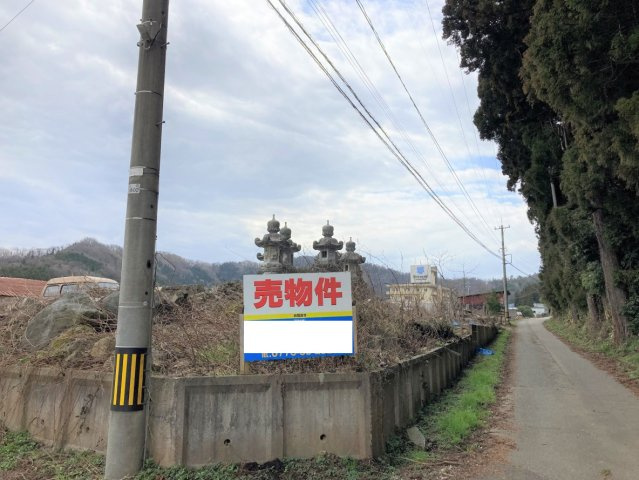 鯖江市和田町　売土地の外観
