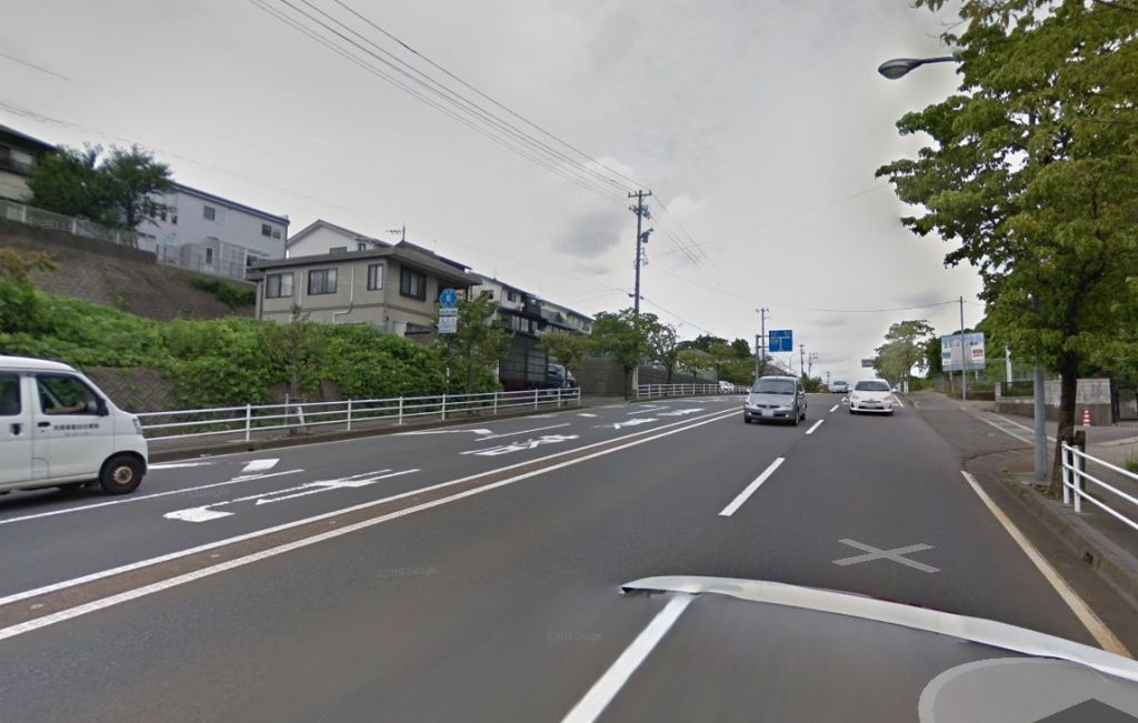 福井市加茂河原4丁目　土地の前面道路含む現地写真