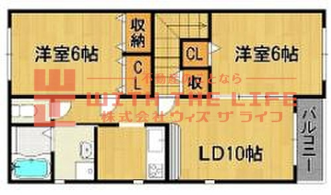 カーサ・レイデン【キャッシュバック対象物件】の間取り