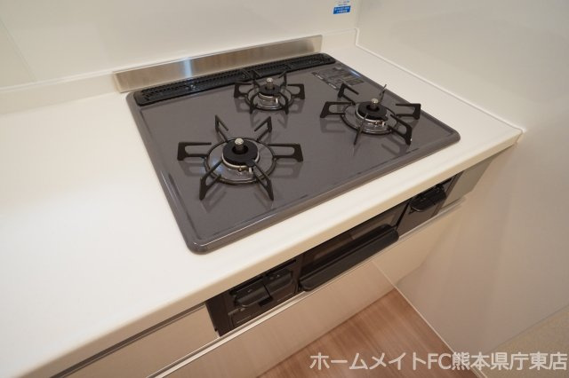 熊本市中央区国府３丁目のアパートのキッチン