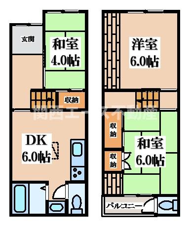 【間取り】 | 鳥居町貸家