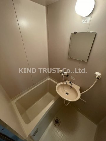 中之島アンフィニの浴室|コンパクトで使いやすいお風呂です