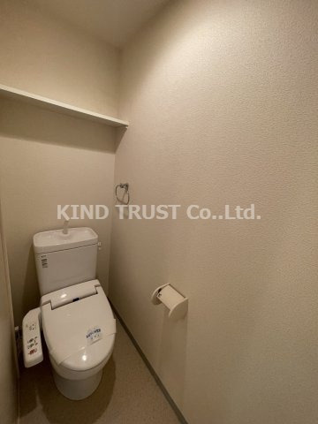 NORTH VILLAGE 参番館のトイレ|コンパクトで使いやすいトイレです