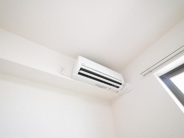 クレメントⅡの設備|エアコン完備で、年中快適にお過ごし頂けます。