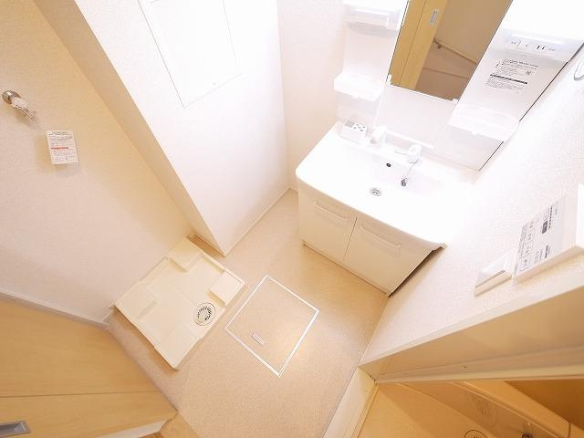 クレメントⅡの洗面所|使いやすい洗面所です