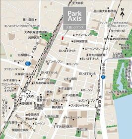 【地図】 | パークアクシス大森レジデンス