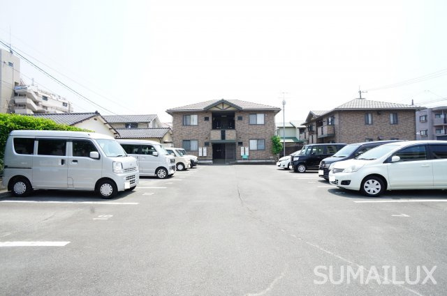 ウィルモア島崎　Aの駐車場