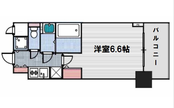 【間取り】 | エスライズ難波イースト