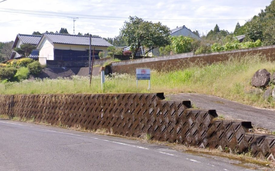 曽於市財部町下財部の売地の外観