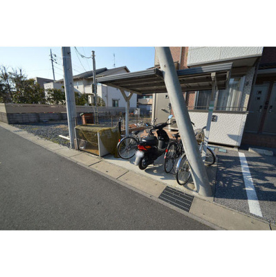 【その他共用部分】 | クローバーハイツ | 駐輪場・ゴミＳＴ