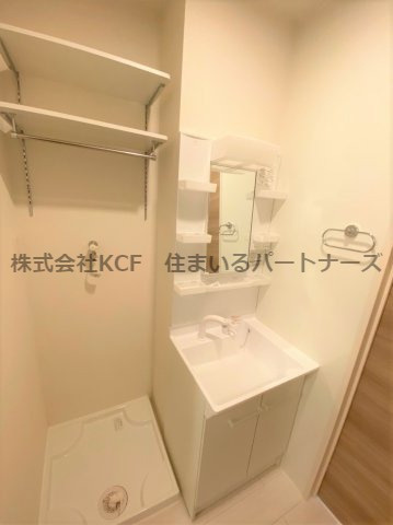 D-roomT.M Ⅱの洗面所|ゆったりとスペースのある洗面所