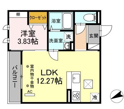 D-roomT.M Ⅱの間取り