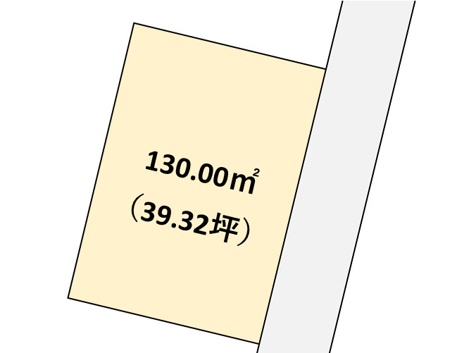 和歌山市和歌浦東2丁目・土地・123757の区画図