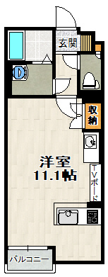 レオネクストディアグレイスの間取り