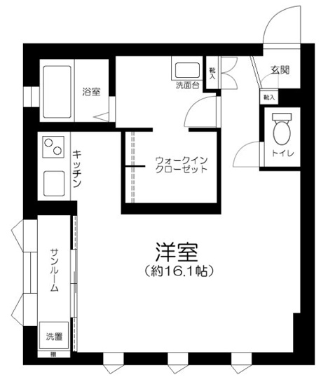 【間取り】 | Ｋ２