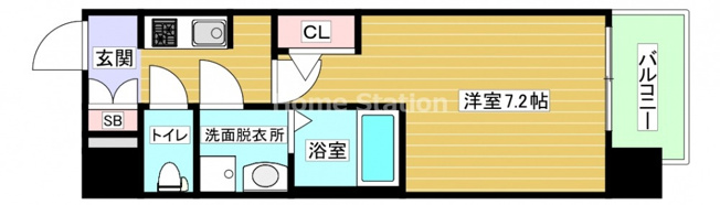 【間取り】 | アドバンス西梅田Ⅲエミネンス