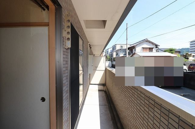 サンモール北竹島のバルコニー|落ち着いた時間を過ごせるバルコニーです
