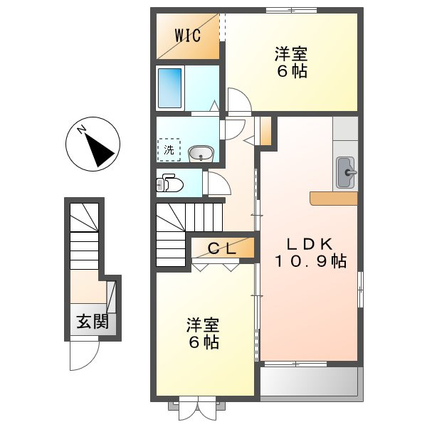メゾン・エトワールの間取り