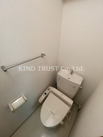 ラ・フォーレ東天満のトイレ|コンパクトで使いやすいトイレです