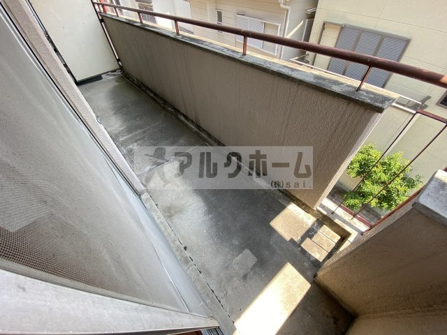 サンハイムマスヤマのバルコニー|サンハイムマスヤマ　バルコニー