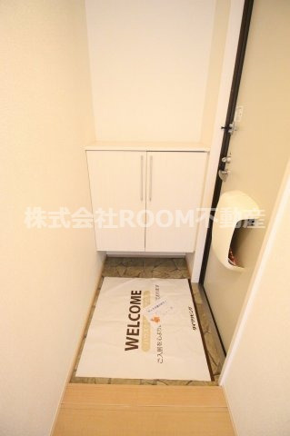 セジュール楽楽　C棟の玄関|玄関です