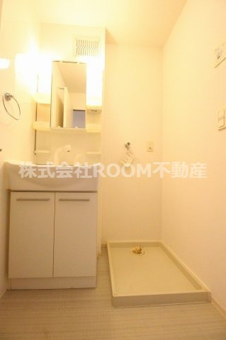 セジュール楽楽　C棟の洗面所|忙しい朝には欠かせない洗面所です