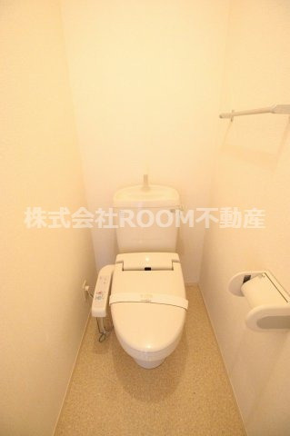 セジュール楽楽　C棟のトイレ|清潔感のあるトイレです