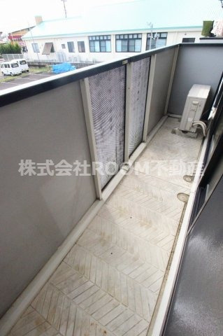 ヴィラコンフォートのバルコニー|バルコニー付きです