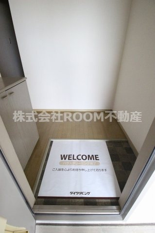 ヴィラコンフォートの玄関|シンプルで使いやすい玄関です