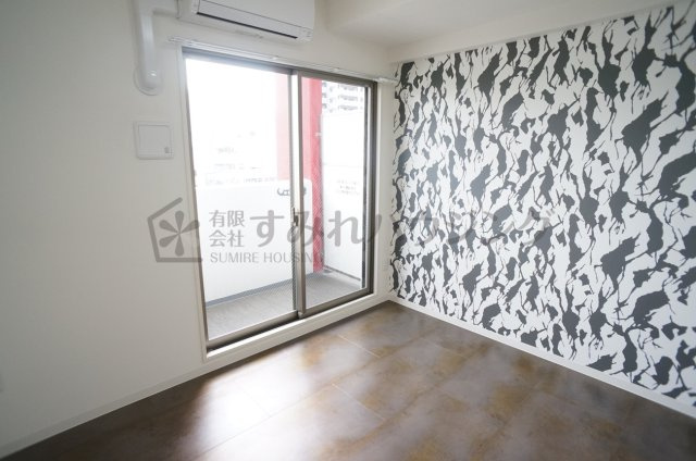 ONLYONE川西中央Ⅰの寝室|参考、同建物・同間取りの号室（壁紙や床の色味は異なります）
