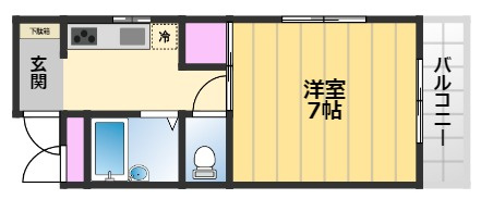 【間取り】 | マンション若桜