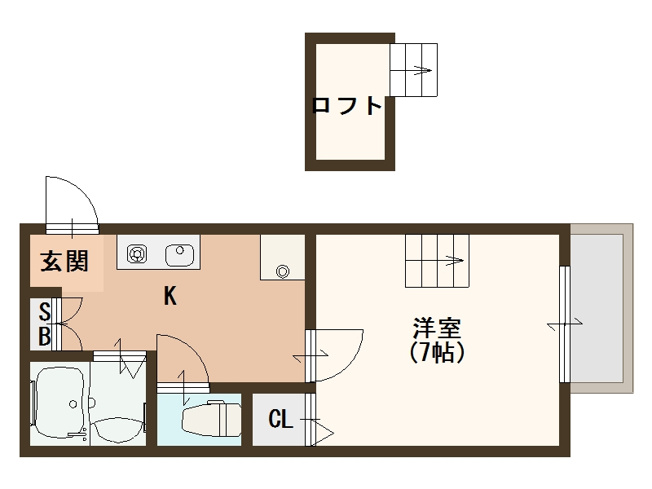 【間取り】 | メゾン北月