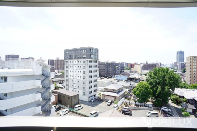 熊本市中央区小沢町の賃貸マンションの展望