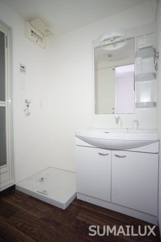 熊本市中央区小沢町の賃貸マンションの洗面所