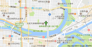 【地図】 | ベルフェリーク天満橋　旧アーバネックス天満橋