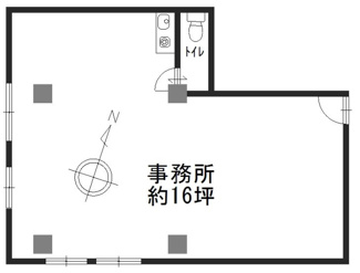 【間取り】 | 堺市中区深井沢町　貸店舗　[物件番号：190437] 